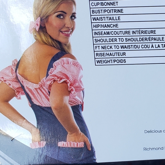 Country Cutie Costume Sz-L - Picture 3 of 8